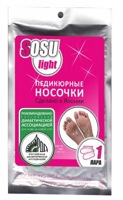 Купить носочки для педикюра sosu лайт, 1 пара в Дзержинске
