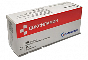 Купить доксиламин, таблетки, покрытые пленочной оболочкой 15мг, 30 шт в Дзержинске