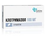 Купить клотримазол, таблетки вагинальные 100мг, 6 шт в Дзержинске