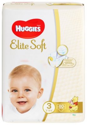 Купить huggies (хаггис) подгузники elitesoft 3, 5-9кг 80 шт в Дзержинске