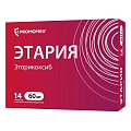 Купить этария, таблетки, покрытые пленочной оболочкой 60мг, 14 шт в Дзержинске