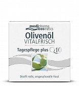 Купить медифарма косметик (medipharma cosmetics) olivenol vitalfrisch крем для лица дневной против морщин, 50мл в Дзержинске