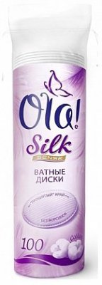 Купить ola! silk sense ватные диски, 100шт в Дзержинске