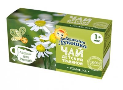 Купить чай бабушкино лукошко с ромашкой, с 1 месяца, фильтр-пакеты 20 шт в Дзержинске