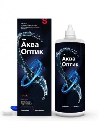 Купить раствор для контактных линз акваоптик фл 450мл  в Дзержинске
