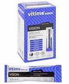 Купить vitime aquastick vision (витайм) аквастик вижн зрение батончик желейный, стик массой 19,4г 10шт бад в Дзержинске
