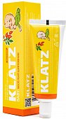 Купить klatz (клатц) зубная паста для детей 0-4лет веселый шиповник без фтора, 40мл в Дзержинске
