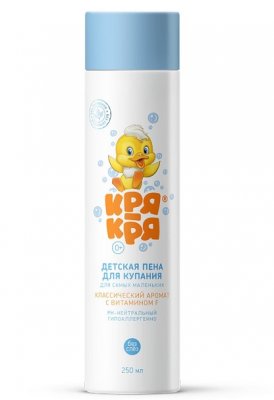 Купить кря-кря пена детская для купания с витамином f, 250мл в Дзержинске