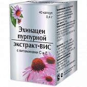Купить эхинацея пурпурная экстракт-вис с витамином с, е, капсулы 40 шт бад в Дзержинске