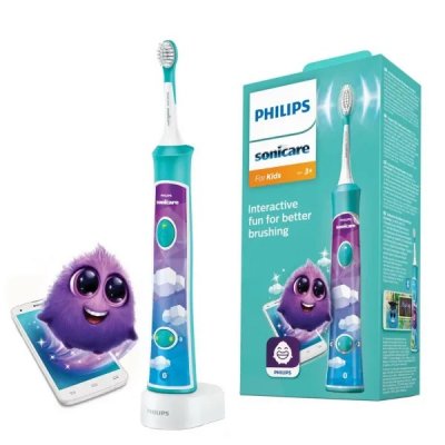 Купить электрическая зубная щётка philips sonicare for kids (филипс) hx6322/04 с мобильным приложением в Дзержинске