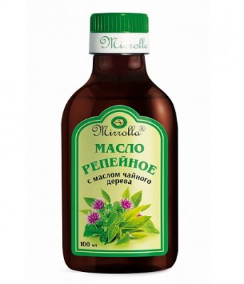 Купить мирролла репейное масло с маслом чайного дерева 100 мл в Дзержинске