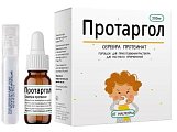 Купить протаргол, порошок для приготовления раствора для местного применения 200мг, 1шт+растворитель+флакон с крышкой-пипеткой в Дзержинске