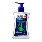 Купить aura (аура) дерма протект крем-мыло антибактериальное 2в1 250 мл в Дзержинске