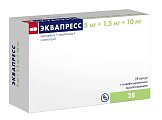 Купить эквапресс, капсулы с модифицированным высвобождением 5мг+1,5мг+10мг, 28 шт в Дзержинске