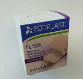 Купить ecoplast ecosilk медицинский фиксирующий текстильный 5см х 5м в Дзержинске