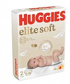 Купить huggies (хаггис) подгузники elitesoft 2, 4-6кг 82 шт в Дзержинске