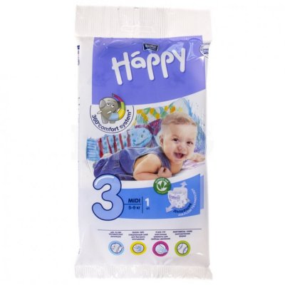 Купить bella baby happy (белла) подгузники 3 миди 5-9кг 1 шт в Дзержинске