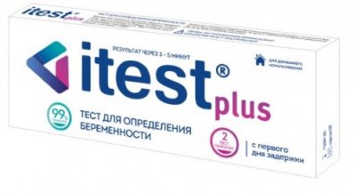 Купить тест для определения беременности itest (итест) plus, 2 шт в Дзержинске