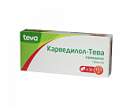 Купить карведилол-тева, таблетки 12,5мг, 30 шт в Дзержинске