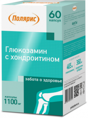 Купить глюкозамин с хондроитином, капсулы 1100мг, 60шт бад в Дзержинске