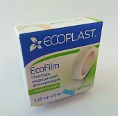 Купить ecoplast ecofilm пластырь медицинский фиксирующий полимерный 1,25см х 5м в Дзержинске