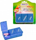 Купить таблетница-контейнер таблетон мини 3 на 1 день (3 приема) в Дзержинске