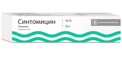 Купить синтомицин, линимент для наружного применения 10%, 25г в Дзержинске
