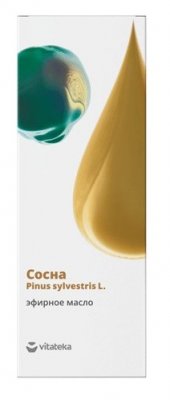 Купить vitateka (витатека) масло эфирное сосна, 10мл в Дзержинске