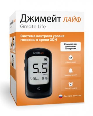 Купить глюкометр gmate life (джимейт лайф), комплект в Дзержинске