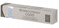 Купить флексотрон соло, имплантант вязкоэластиный стерильный для внутрисуставных инъекций 2,2%, 22мг/мл, шприц 3мл в Дзержинске