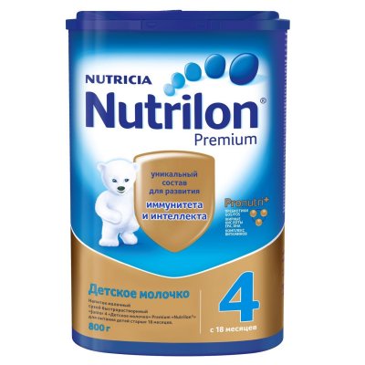 Купить nutrilon junior premium 4 (нутрилон) сухая смесь детская с 18 месяцев, 800г в Дзержинске
