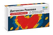 Купить дигоксин реневал, таблетки 0,25мг, 56 шт в Дзержинске