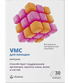 Купить витаминно-минеральный комплекс vmc для женщин витатека, капсулы 0,817г, 30 шт бад в Дзержинске