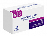 Купить донепезил канон, таблетки, покрытые пленочной оболочкой 10 мг 56 шт в Дзержинске