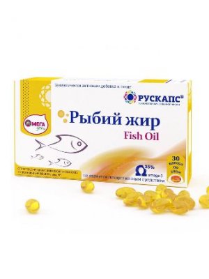 Купить рыбий жир омега-3 омегадети, капсулы 500мг, 30 шт бад в Дзержинске