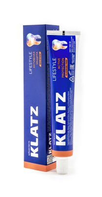 Купить klatz (клатц) зубная паста активная защита без фтора, 75мл в Дзержинске
