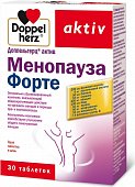 Купить doppelherz (доппельгерц) актив менопауза форте, таблетки, 30 шт бад в Дзержинске