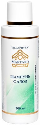 Купить виллафита (villaphyta) шампунь для волос с алоэ, 200мл в Дзержинске