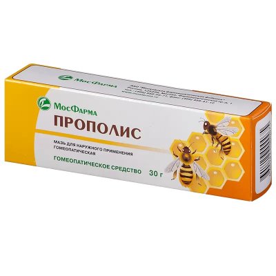 Купить прополис, мазь для наружного применения гомеопатическая, 30г в Дзержинске