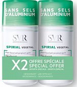 Купить svr spirial (свр) набор: дезодорант-антиперспирант растительный, 50 мл х 2 шт в Дзержинске