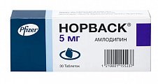 Купить норваск, таблетки 5мг, 30 шт в Дзержинске