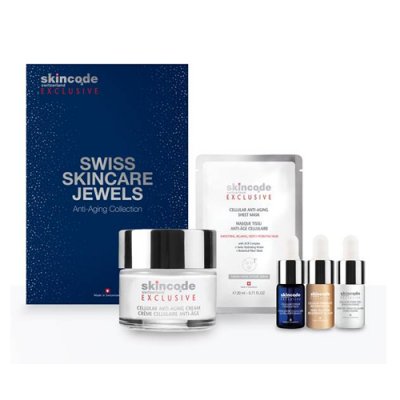 Купить скинкод эксклюзив (skincode exclusive) набор "швейцарские драгоценности по уходу за кожей" 5 предметов в Дзержинске