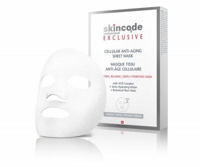 Купить скинкод эксклюзив (skincode exclusive) маска для лица антивозрастная клеточная 20мл 5шт в Дзержинске