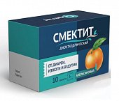 Купить смектит диоктаэдрический, порошок для приготовления суспензии для приема внутрь апельсиновый, пакет 3г, 10 шт в Дзержинске