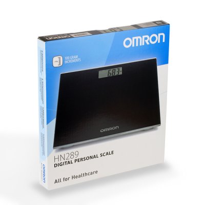 Купить omron (омрон) весы электронные цифровые hn-289 черные в Дзержинске
