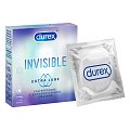 Купить durex (дюрекс) презервативы invisible extra lube, 3шт в Дзержинске