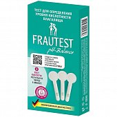 Купить тест для диагностики влагалищной кислотности frautest (фраутест) ph-баланс, 3 тест-полоски в Дзержинске