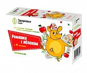 Купить профессор травкин чай детский ромашка с яблоком, фильтр-пакет 1,5г, 20 шт в Дзержинске