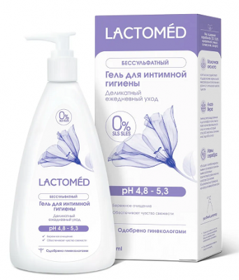 Купить lactomed (лактомед) гель для интимной гигиены деликатный уход, 200мл в Дзержинске