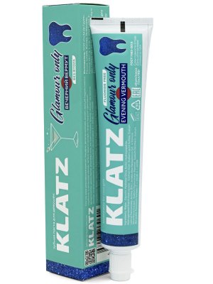 Купить klatz (клатц) зубная паста для женщин вечерний вермут без фтора, 75мл в Дзержинске